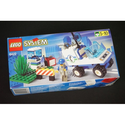 195 - Lego - Seven boxed & sealed Lego sets to include 4 x Lego System (5928 Bi-Wing Baron, 5938 Oasis Amb... 