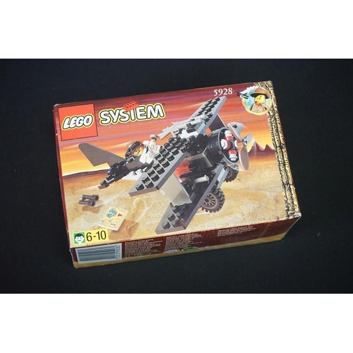 195 - Lego - Seven boxed & sealed Lego sets to include 4 x Lego System (5928 Bi-Wing Baron, 5938 Oasis Amb... 