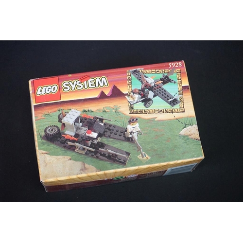 195 - Lego - Seven boxed & sealed Lego sets to include 4 x Lego System (5928 Bi-Wing Baron, 5938 Oasis Amb... 