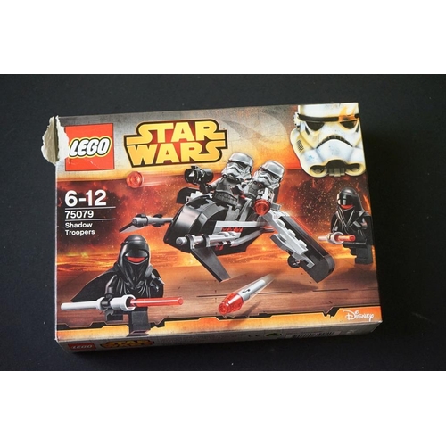 200 - Lego - Four boxed Star Wars Lego sets to include 75091 Flash Speeder, 75081 T-16 Skyhopper, 75080 AA... 