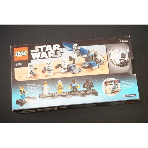 201 - Lego - Four boxed Star Wars 20th Anniversary Lego sets to include 75259 Snowspeeder (contents mostly... 