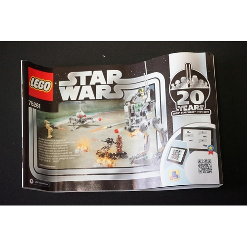 201 - Lego - Four boxed Star Wars 20th Anniversary Lego sets to include 75259 Snowspeeder (contents mostly... 