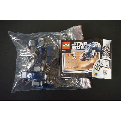 201 - Lego - Four boxed Star Wars 20th Anniversary Lego sets to include 75259 Snowspeeder (contents mostly... 