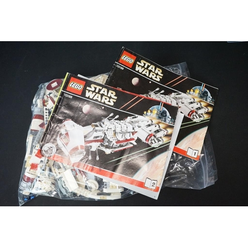 207 - Lego - Three boxed Star Wars Lego sets to include 75005 Rancor Pit (previously built, missing mini f... 