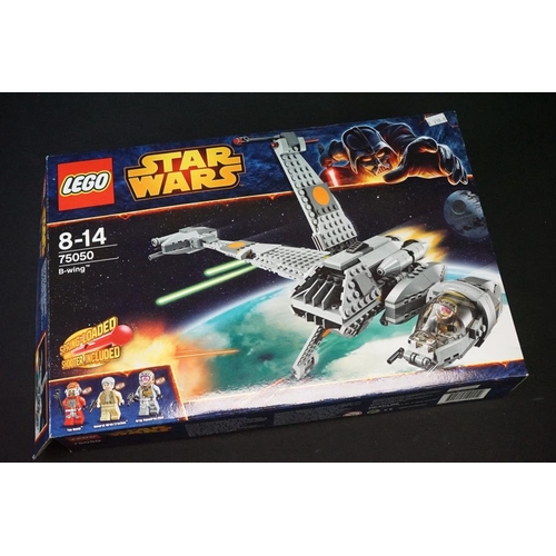 209 - Lego - Three boxed Star Wars 2014 sets to include 75055 Imperial Star Destroyer, 75054 AT-AT & 75050... 