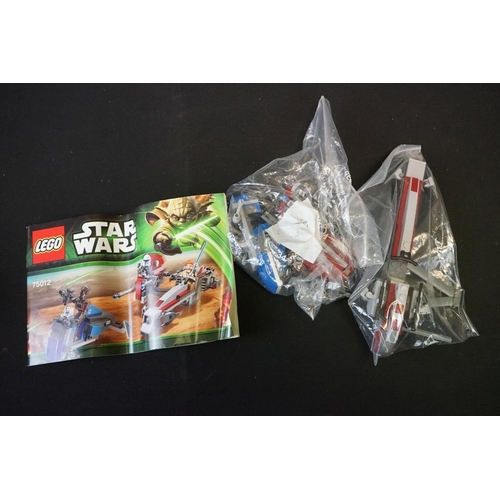 211 - Lego - Four boxed Star Wars Lego sets to include 75021 Republic Gunship (previously built, missing m... 