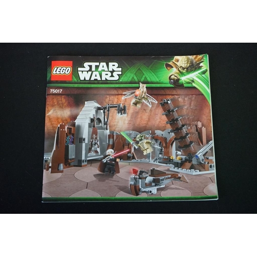 211 - Lego - Four boxed Star Wars Lego sets to include 75021 Republic Gunship (previously built, missing m... 