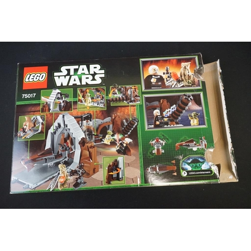 211 - Lego - Four boxed Star Wars Lego sets to include 75021 Republic Gunship (previously built, missing m... 