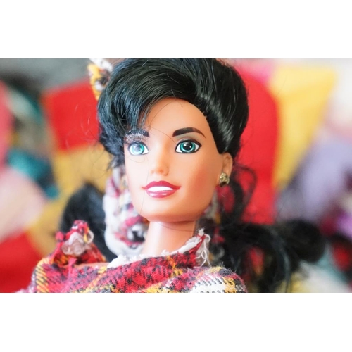 402 - Collection of Mattel Barbie dolls circa 1980s onwards plus various clothing and 3 x cars (all varian... 