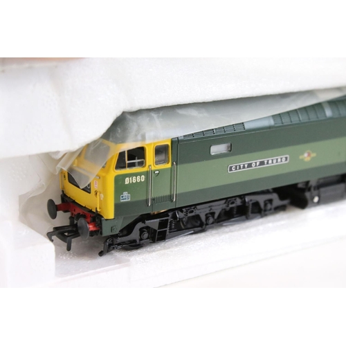 136 - Three boxed OO gauge locomotives to include 2 x Bachmann (32111A 08 Diesel Shunter 08375 BR Blue hin... 