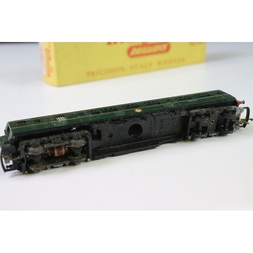 157 - Three boxed Triang TT gauge locomotives to include T190 Diesel Power Car, T95 0-6-0 Diesel Shunter g... 