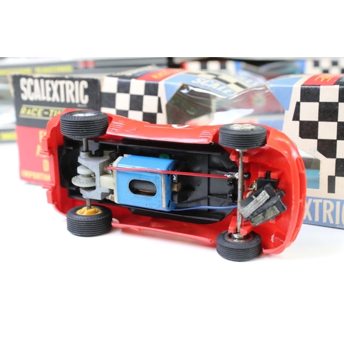 296 - Nine boxed Scalectrix slot cars to include 4 x Race Tuned (C16 Ferrari P4, C9 Ferrari GP, C77 Ford G... 