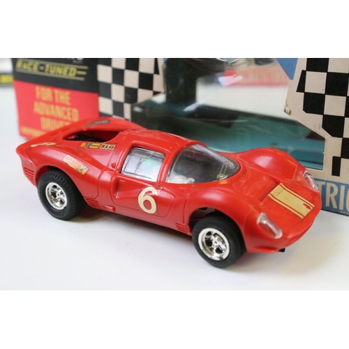 296 - Nine boxed Scalectrix slot cars to include 4 x Race Tuned (C16 Ferrari P4, C9 Ferrari GP, C77 Ford G... 