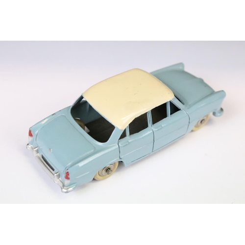 1371 - Two boxed Dinky diecast models to include French 24Z Simca Versailles in pale blue with off white ro... 