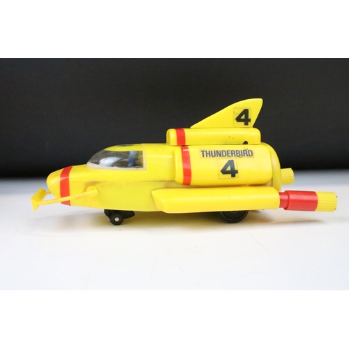 1378 - Boxed RJ Rosenthal battery operated Thunderbirds T4 model, ina  good play worn condition with gd box