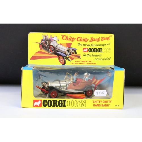 1381 - Boxed Corgi 98751 Chitty Chitty Bang Bang diecast model, complete with all 4 x figures, ex