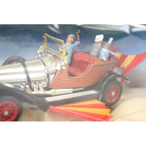 1381 - Boxed Corgi 98751 Chitty Chitty Bang Bang diecast model, complete with all 4 x figures, ex