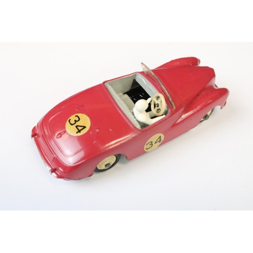 1382 - Two boxed Dinky diecast models to include 107 Sunbeam Alpine Sports in cerise, with driver, and 156 ... 