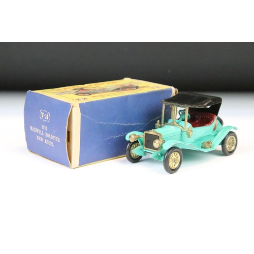 1385 - Ten boxed Matchbox Models of Yesteryear diecast models to include Y-13 New Model - 1911 Daimler, Y-7... 