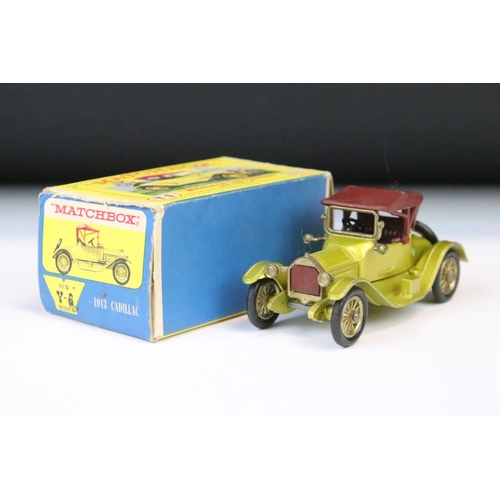 1385 - Ten boxed Matchbox Models of Yesteryear diecast models to include Y-13 New Model - 1911 Daimler, Y-7... 