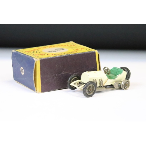 1386 - Ten boxed Matchbox Models of Yesteryear diecast models to include Y-15 Rolls Royce Silver Ghost, Y-1... 