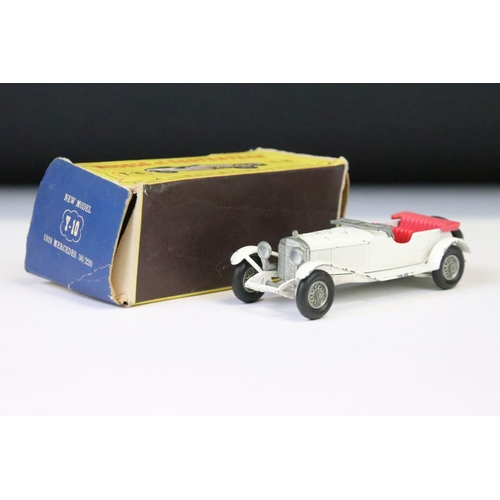 1386 - Ten boxed Matchbox Models of Yesteryear diecast models to include Y-15 Rolls Royce Silver Ghost, Y-1... 