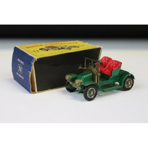 1387 - 11 Boxed Matchbox Models of Yesteryear diecast models to include Y-8 New Model - 1914 Sunbeam Motor ... 