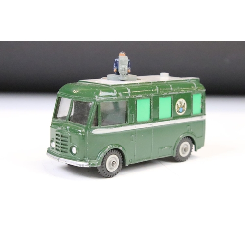 1302 - Nine mid 20th C play worn TV camera crew related diecast models to include Corgi Tour de France Rena... 