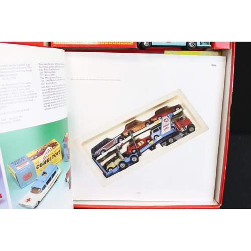 1227 - The Great Book of Corgi 1956 - 1983 by Marcel R.Van Cleemput, with ltd edn Routemaster bus diecast m... 