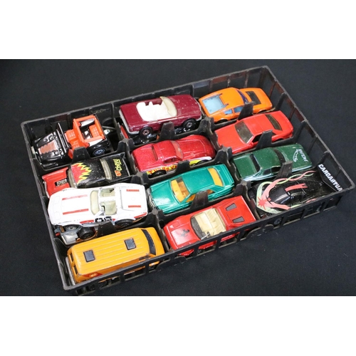 1234 - Large collection of play worn diecast, tin plate and plastic models mainly circa 1980s, includes Mat... 