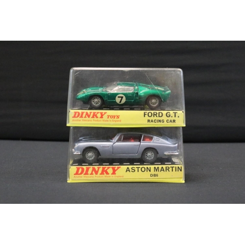 1236 - Eight cased Dinky diecast models to include 220 Ferrari P5, 216 Dino Ferrari, 132 Ford 40 RV, 153 As... 