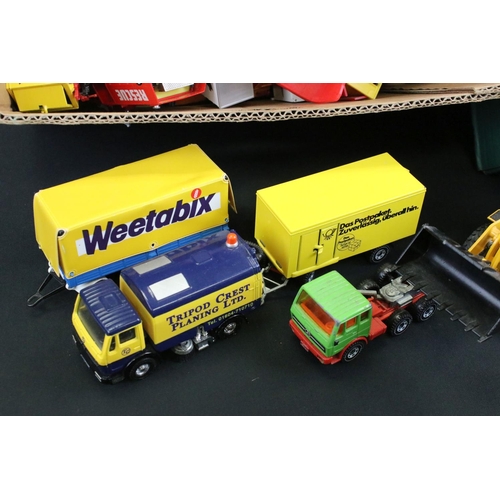 1238 - Around 40 commercial / haulage & construction related diecast models, to include Conrad, Gescha, Oxf... 