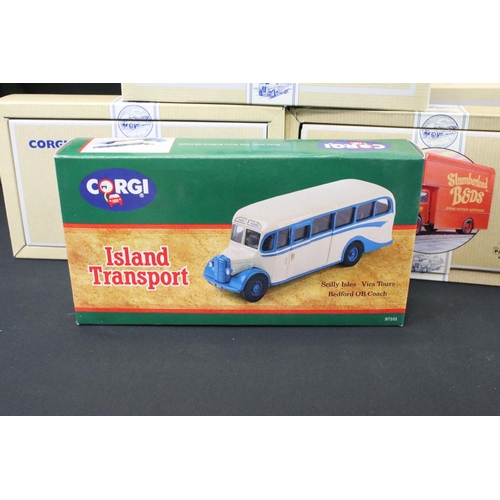 1243 - 22 Boxed Corgi diecast models & multi-model sets, to include 11 x Classic Commercials from Corgi (97... 