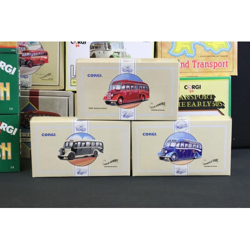 1243 - 22 Boxed Corgi diecast models & multi-model sets, to include 11 x Classic Commercials from Corgi (97... 