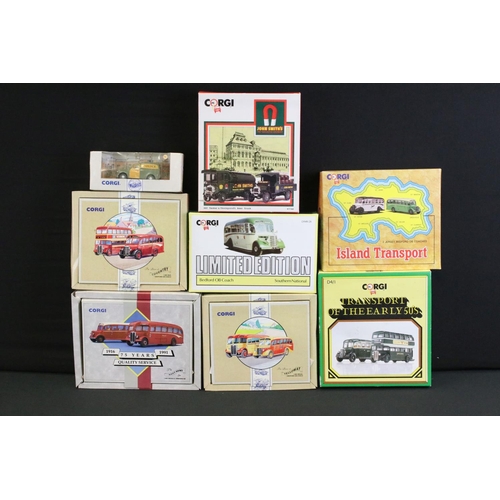 1243 - 22 Boxed Corgi diecast models & multi-model sets, to include 11 x Classic Commercials from Corgi (97... 