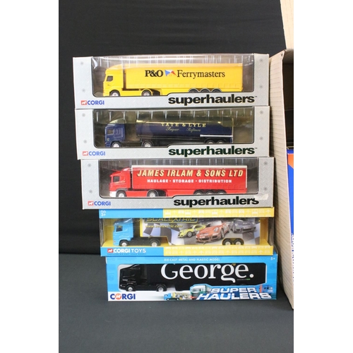 1245 - 21 Boxed Corgi Superhaulers diecast models to include 59515, 59548, 59509, TY86644, TY86662, etc. Di... 