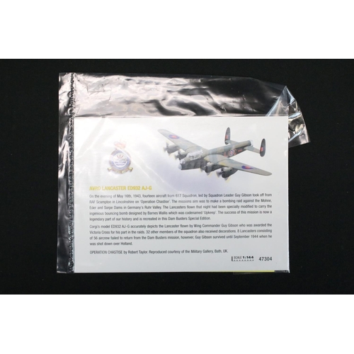 1204A - Three boxed Corgi The Aviation Archive 1:144 diecast models to include 48502 Classic Jetliners - D.H... 