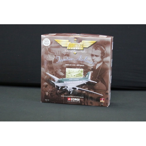 1204A - Three boxed Corgi The Aviation Archive 1:144 diecast models to include 48502 Classic Jetliners - D.H... 