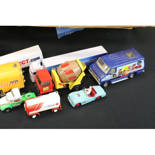 1248 - Collection of over 80 diecast models to include Matchbox, Corgi, Mattel Hot Wheels & Lledo examples,... 