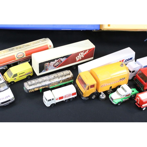 1248 - Collection of over 80 diecast models to include Matchbox, Corgi, Mattel Hot Wheels & Lledo examples,... 