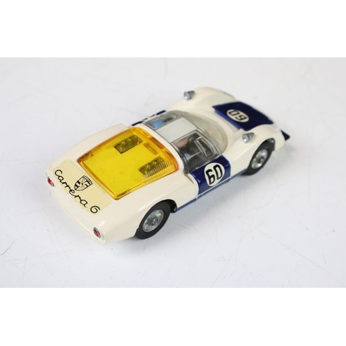 1337 - Three boxed Corgi diecast models to include 330 Porsche Carrera 6 in white (loose end flap), 324 Mar... 