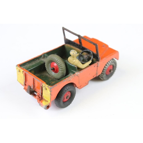 1340 - Five boxed Dinky diecast models to include 622 10-Ton Army Truck, 27K - 324 Hay Rake, 321 Massey-Har... 