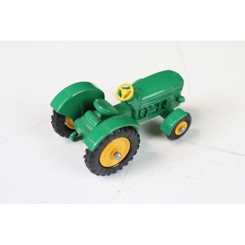 1341 - Eight boxed Matchbox diecast models to include Matchbox King Size K-11 Fordson Tractor and Farm Trai... 