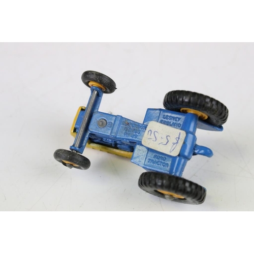 1341 - Eight boxed Matchbox diecast models to include Matchbox King Size K-11 Fordson Tractor and Farm Trai... 