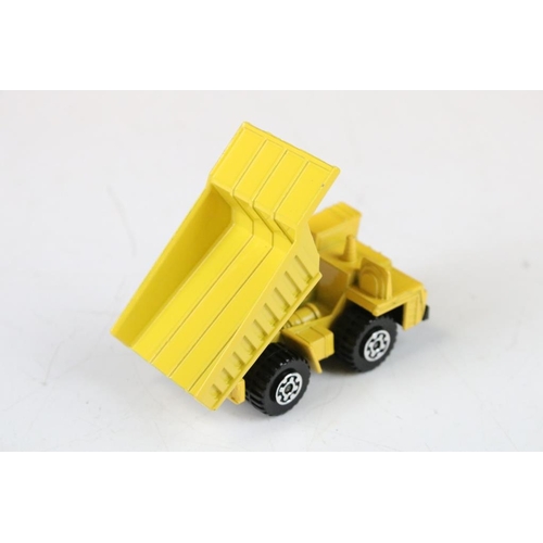 1342 - 12 Boxed Matchbox 75 Series diecast models to include 44 Passenger Coach, 58 Faun Dump Truck, 14 Pet... 