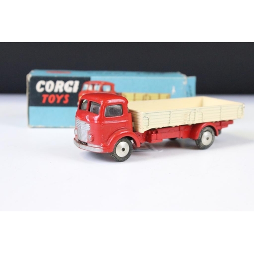 1344 - Two boxed Corgi diecast models to include 452 Commer (5 ton) Dropside Lorry (diecast gd, box missing... 