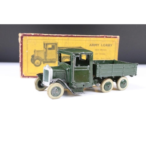 1346 - Two boxed Britains military diecast models / model sets to include 1832 10-Wheel Lorry And 2-Pounder... 