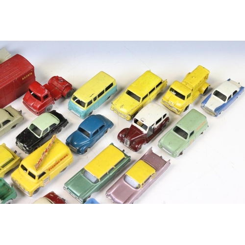 1295 - 24 Mid 20th C Matchbox Lesney 75 Series diecast models, mainly road examples showing play wear with ... 