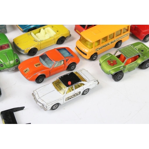 1363 - 24 Mid 20th C onwards play worn diecast / plastic models to include boxed Corgi 319 Lotus Elan Coupe... 