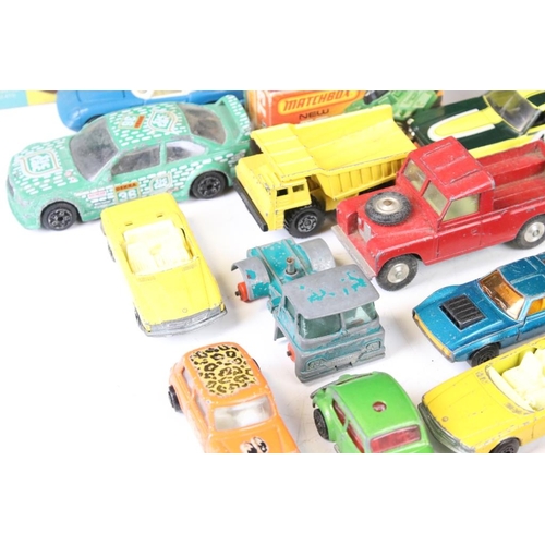 1363 - 24 Mid 20th C onwards play worn diecast / plastic models to include boxed Corgi 319 Lotus Elan Coupe... 